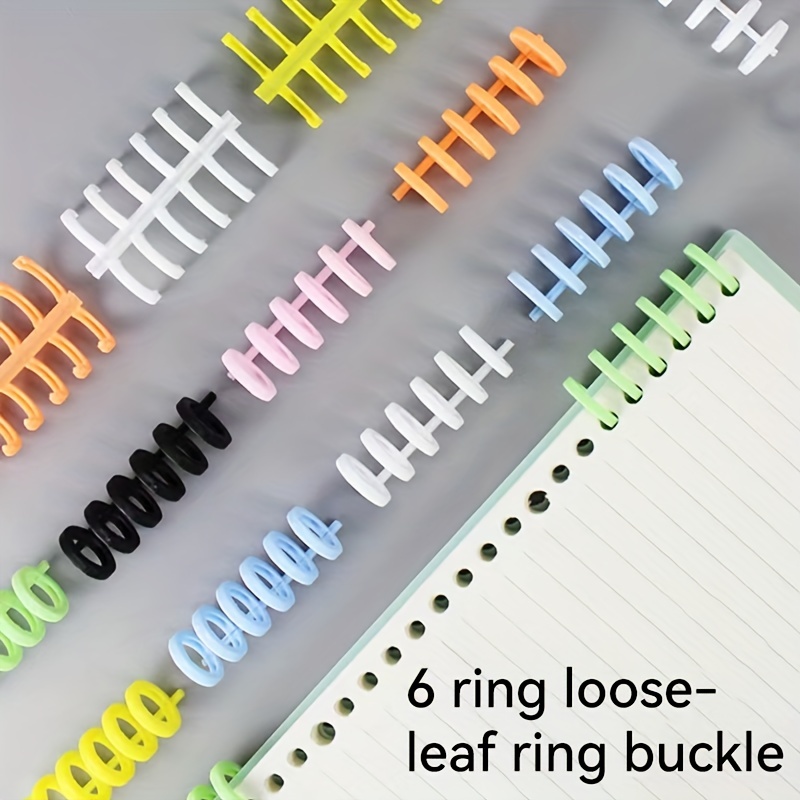 6 Hole Loose Leaf Buckle Ring Binding Ring