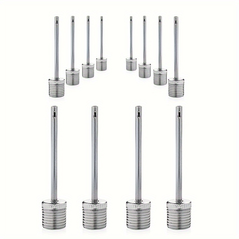 Ball Pump Needles, Inflating Air Pump Needles, Stainless Steel Air Pump Inflator Needles For Basketball Football Volleyball