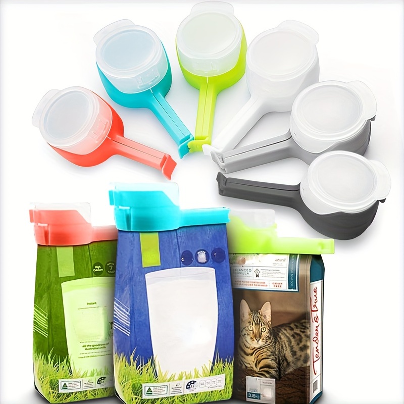 Bag Clips For Food With Spout Food Storage Sealing Clips - Temu