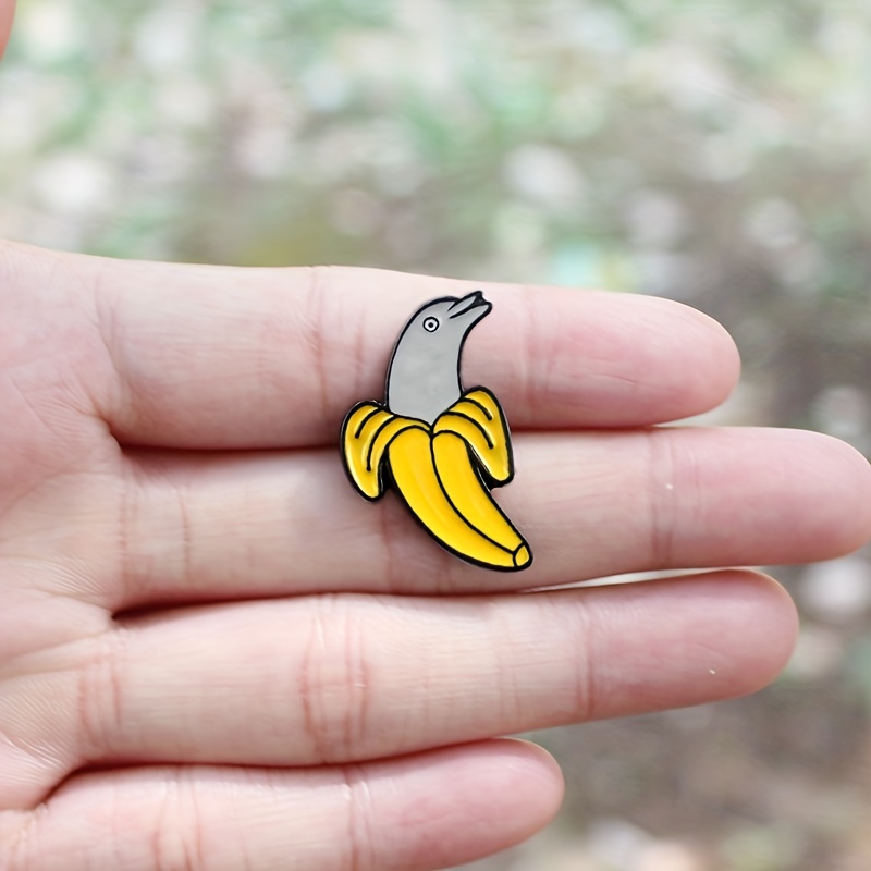 Banana brooch sales