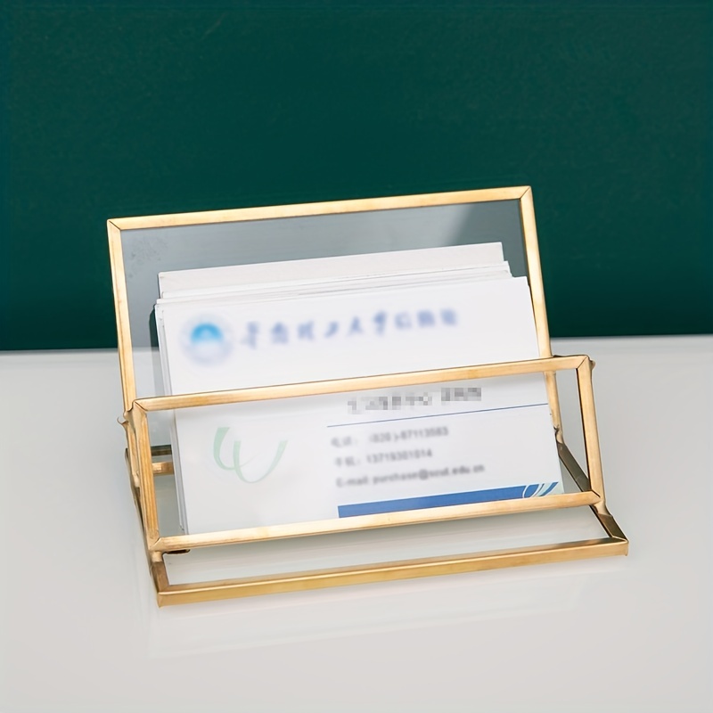 Metal Business Card Stand Clearance