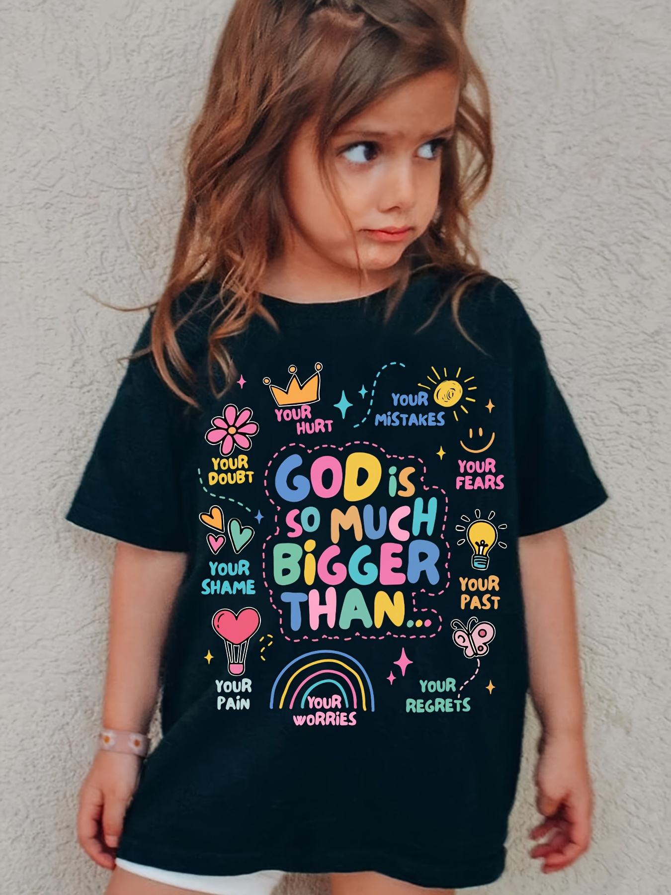 Girl Almighty Black T-shirt -  Canada