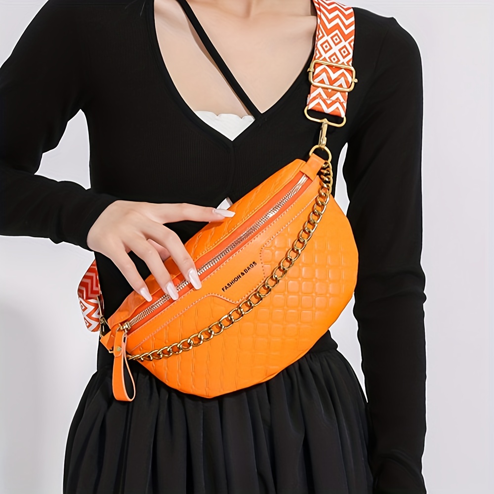 Women's Belt Waist Bag, Niche Mini Purse, Print Fanny Pack - Temu Austria
