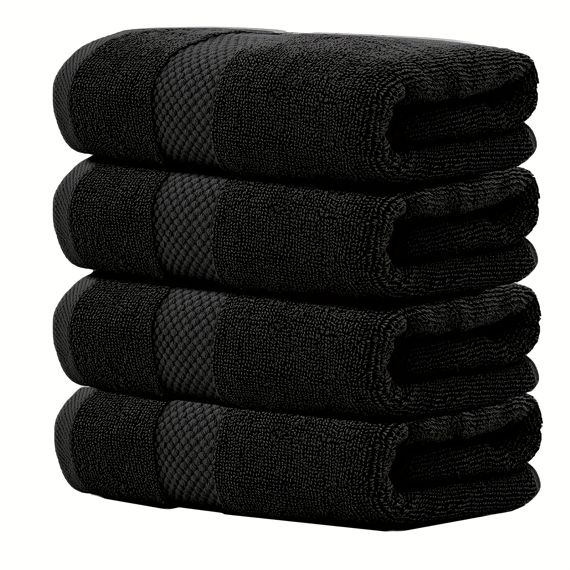 Jacquotha Paquete de 4 toallas de mano para baño, toallas faciales de  algodón suaves y absorbentes para spa, baño, gimnasio, cocina, juego de  toallas