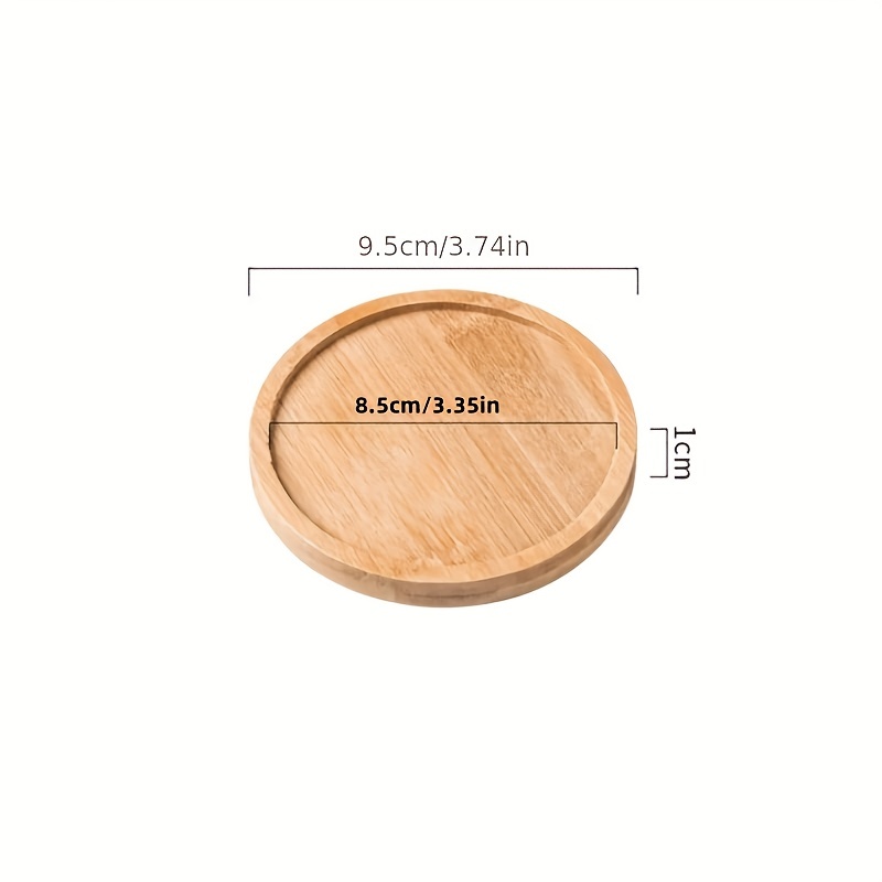 Bamboo & Wood Pallets for Shampoo Bottles - Oval, Rectangular, Circular
