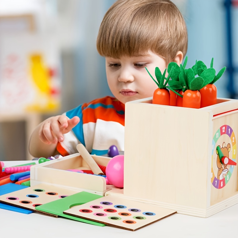 Jogo de Bola de Martelo Montessori Brinquedos Para Crianças