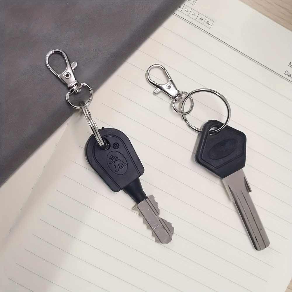 20pcs Keychain Hooks With Key Rings