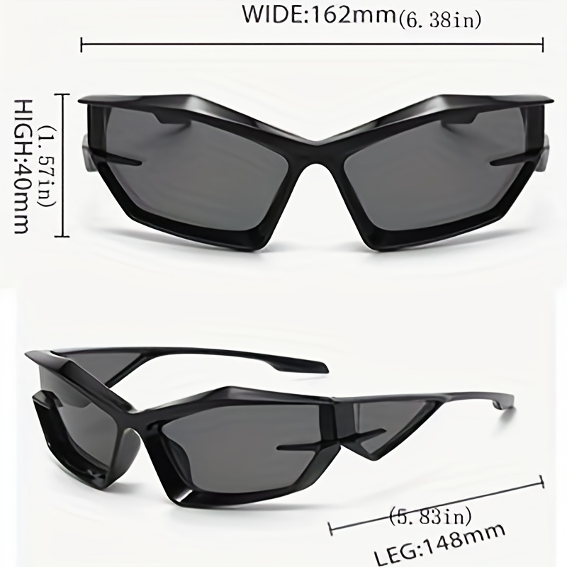Metal Hinge Armor Sunglasses for Men