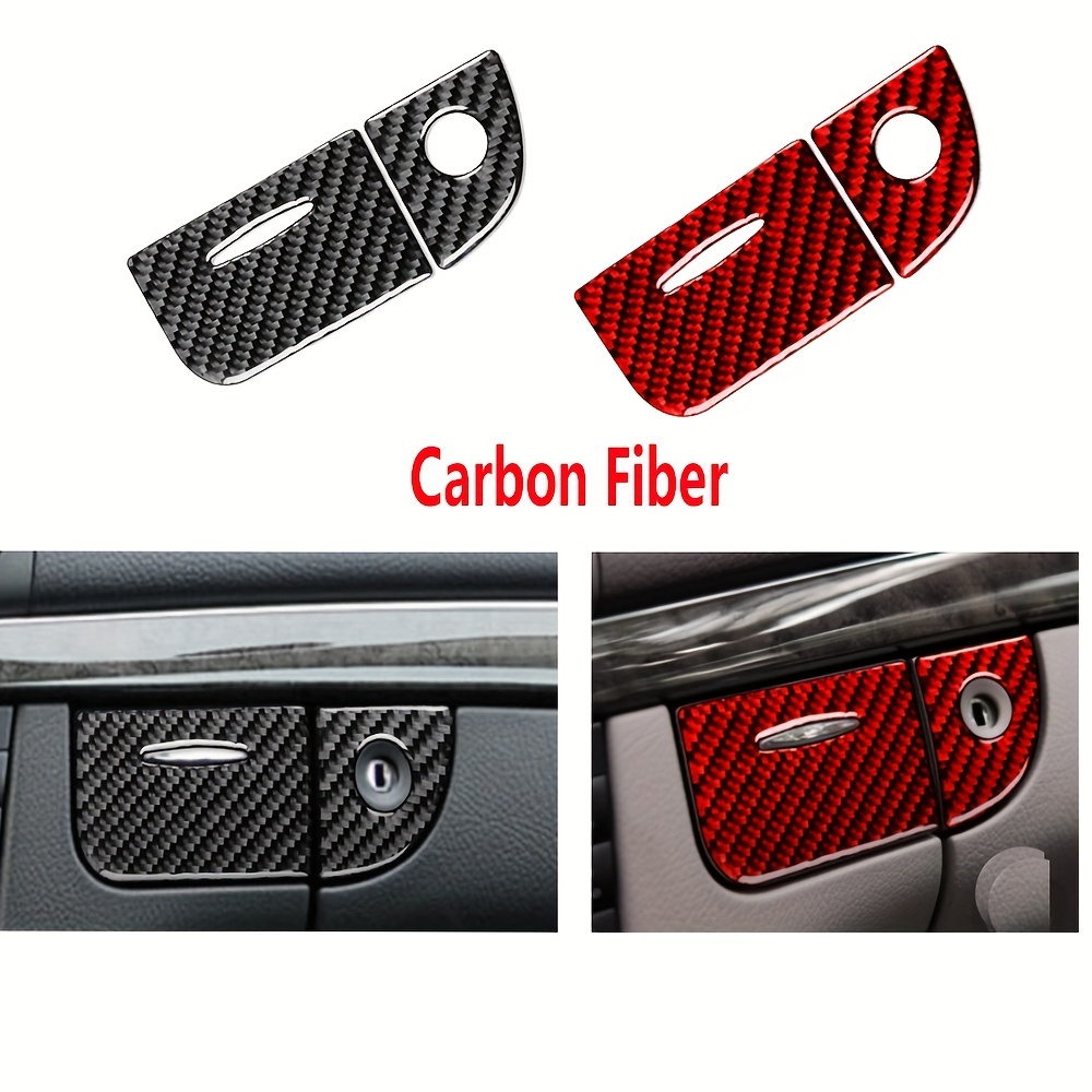 Inner door sill strip trim carbon fiber For Mercedes-Benz C-Class W206 2022