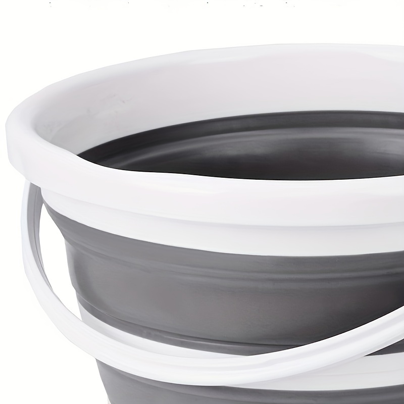 New Folding Bucket Lid Portable Water Bucket Foldable Car - Temu