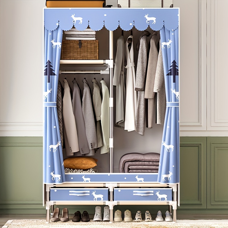 Wardrobe best sale storage rack