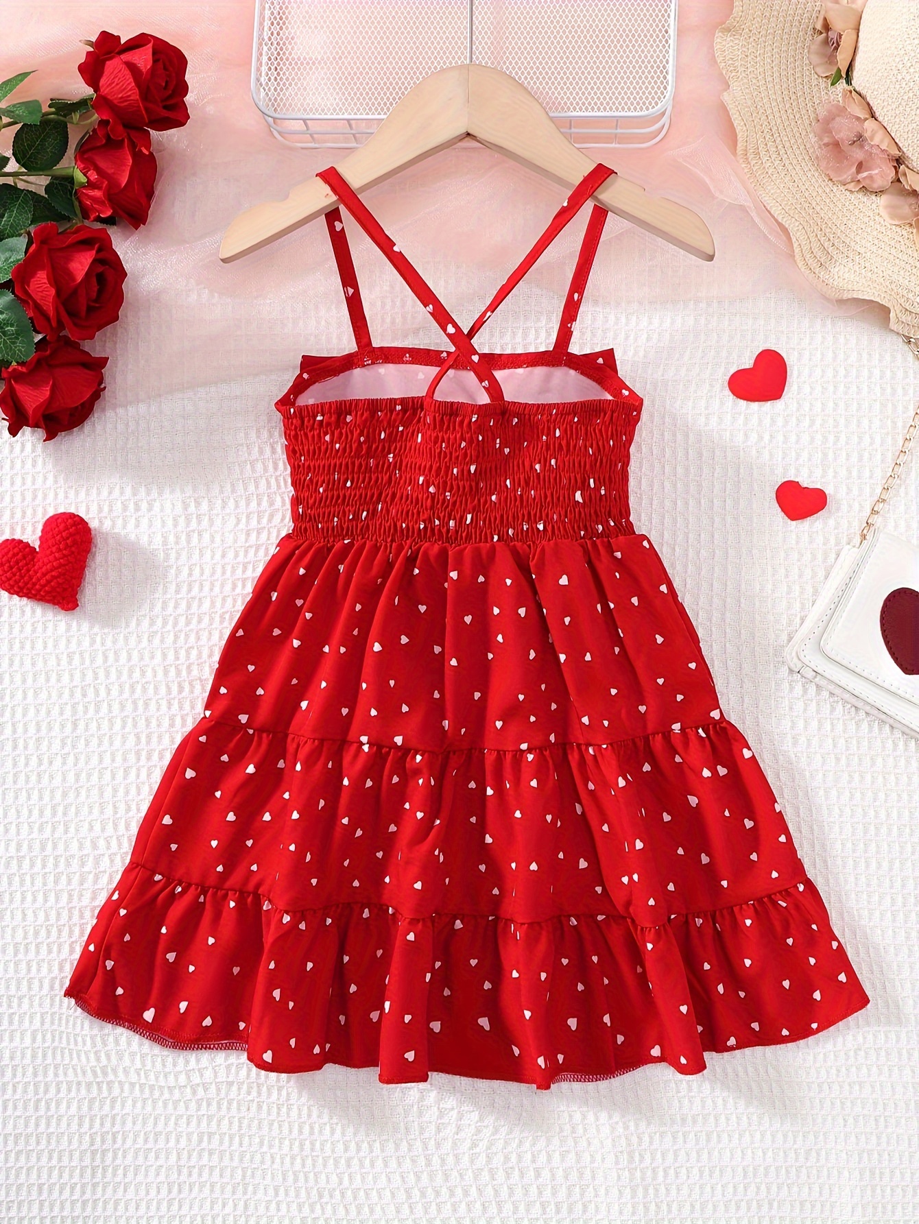 Bows red cami