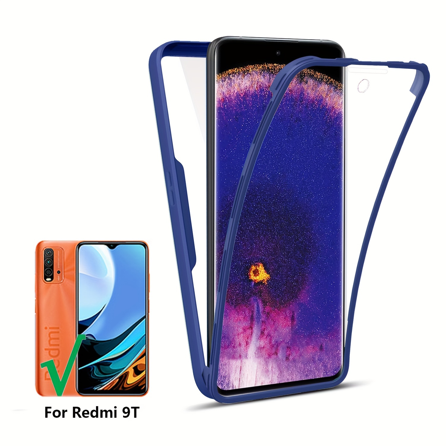 Fundas Teléfono Plástico Silicona Doble Capa Cuerpo Completo - Temu Mexico