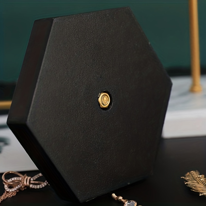 Classic Golden T Shaped Jewelry Accessories Storage Rack