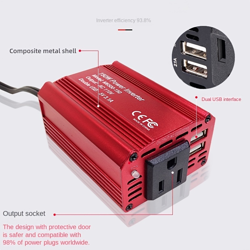  BXIZXD AC to DC Converter, 12V 2A 24W Car Cigarette Lighter  Socket to Wall Outlet Adapter, 110-240V to 12V for Car Charger MP3 Player  Car Telephone Automotive Razor etc. : Automotive