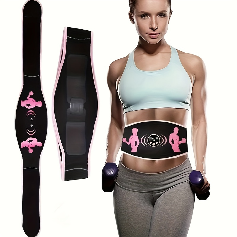 Fitness Belt and Abdominal Toner Equipment for Muscle Adult Women and Man  at Home Workout Gym 
