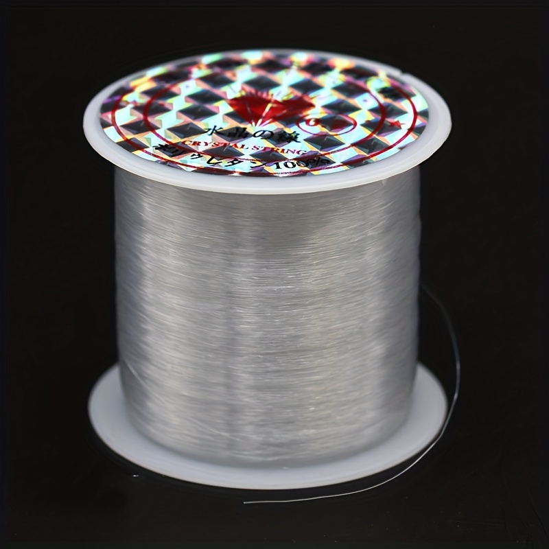 0.2-0.8mm Non-elastic Crystal Fishing Line A Roll 750-9000cm Beaded Tool  Jewelry Accessories