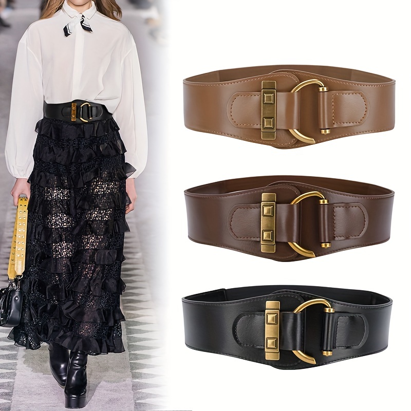 Double Layer Braided Rope Belt Solid Color Extended Vintage - Temu