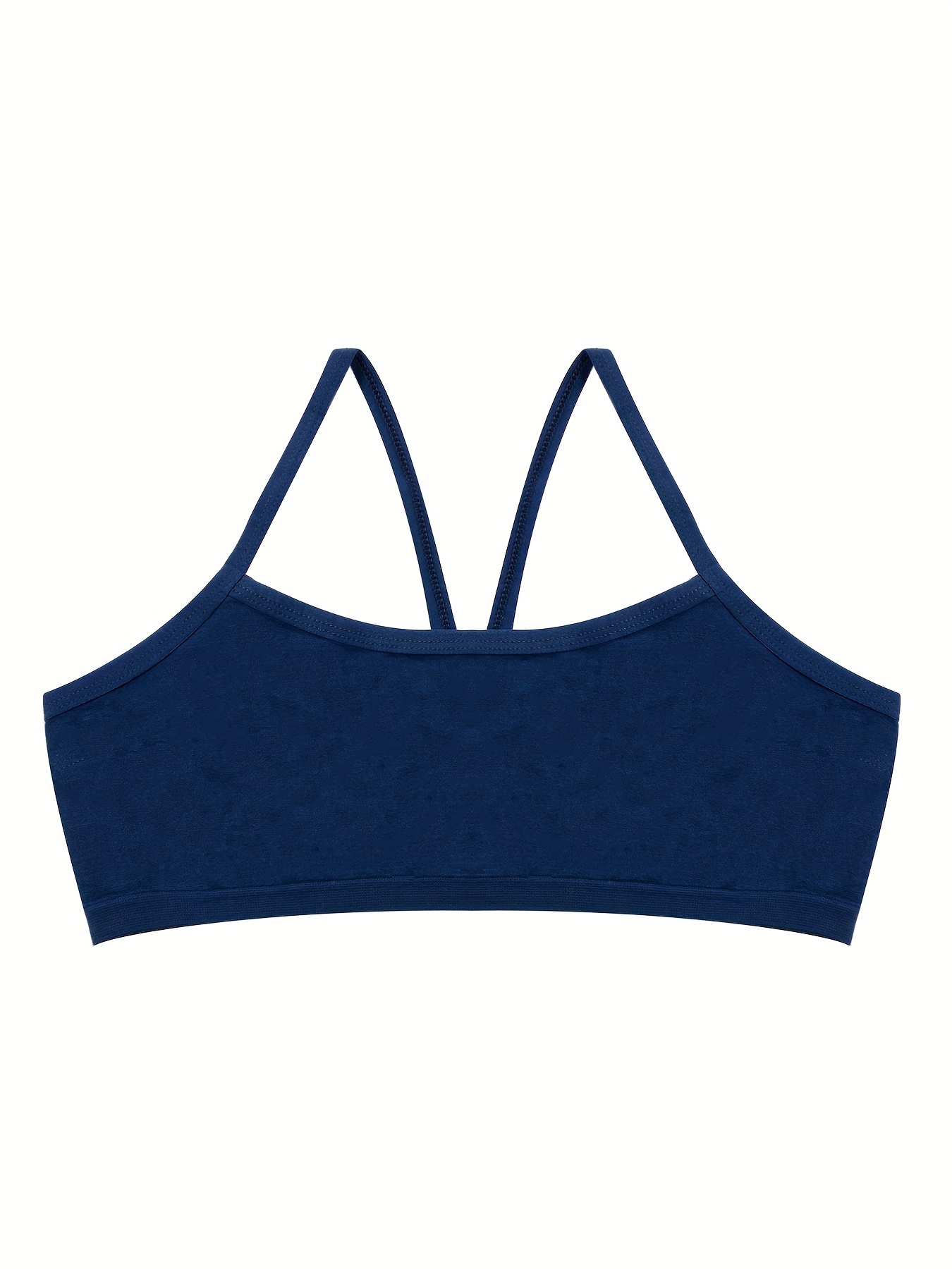 Girls Stretch Sports Bras Comfortable Soft Bralette Underwear For Student  Teens 6-13 Years Old