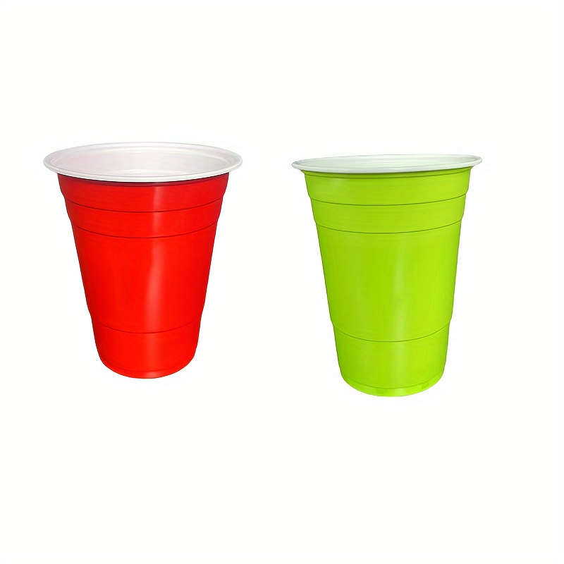 Red American Plastic Party Cups 450ml / 16oz – Pack of 50