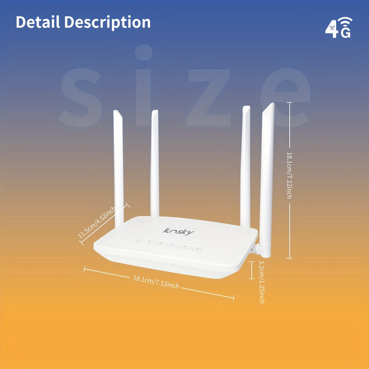 Routeur cellulaire robuste et polyvalent LINOVISION et DTU 4G avec RS232,  routeur WiFi industriel 4G LTE avec double emplacement pour cartes SIM