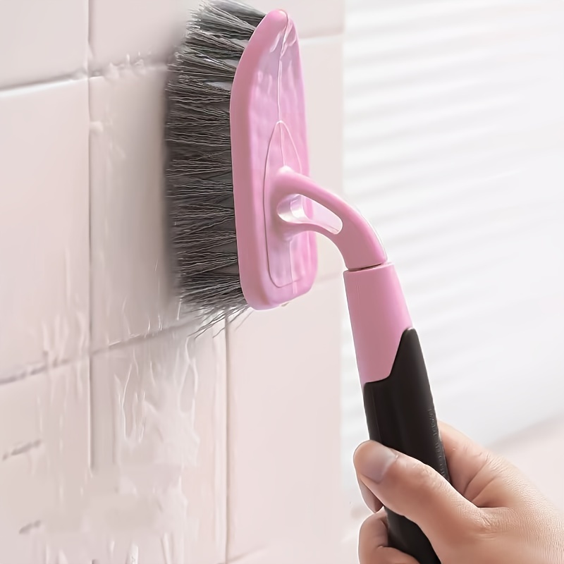 Plus Liquid Crevice Brush Hard Bristles 2 in 1 Bathroom Tile - Temu