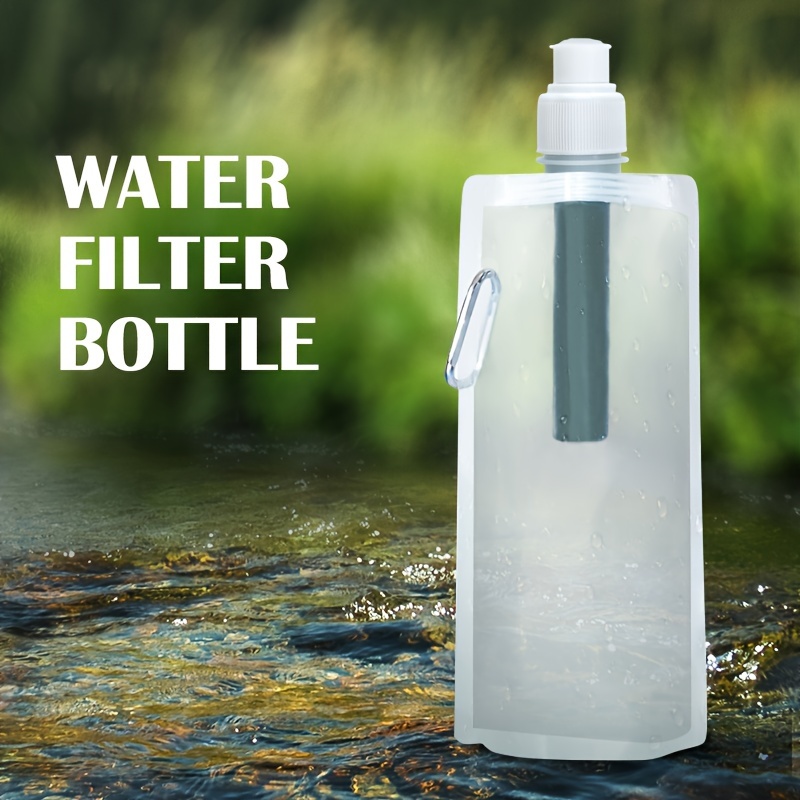Purificador Agua Sistema Filtración Botella Hervidor Agua Filtro, Botella  Agua Portátil, Emergencias Supervivencia Acampar Aire Libre, Alta Calidad  Asequible