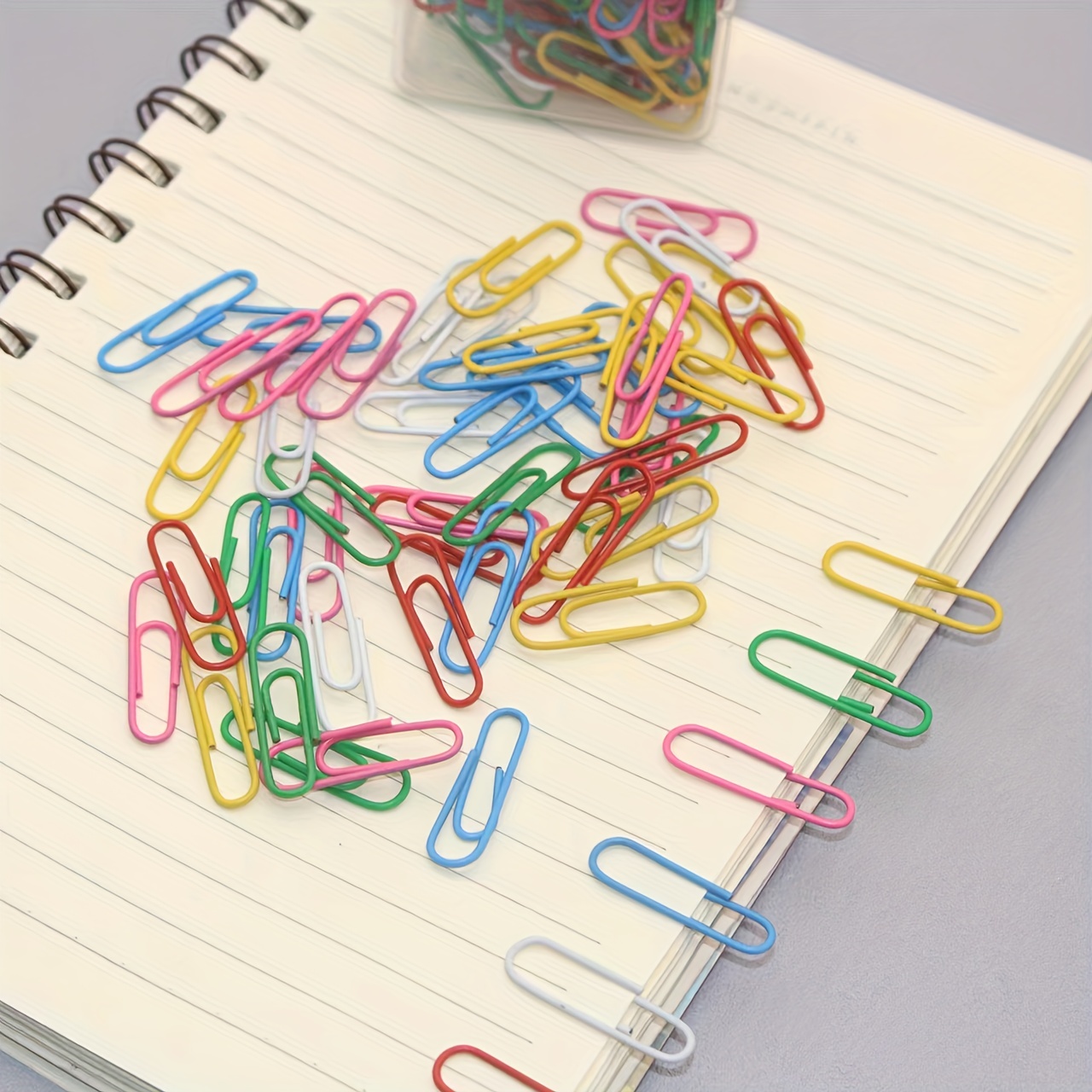 Color Magnetic Paper Clip Storage Box Magnetic - Temu