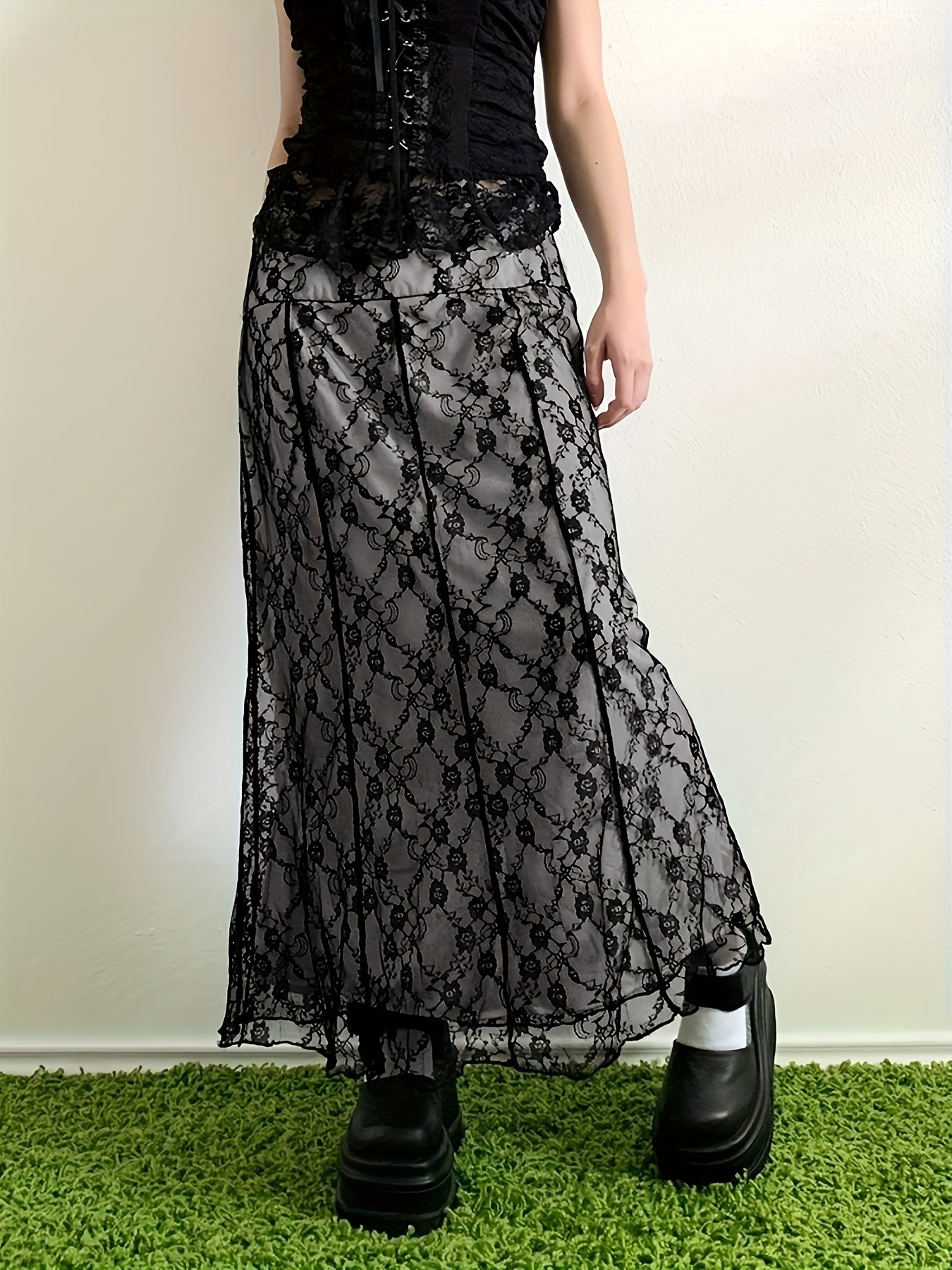 Layered clearance skirt design