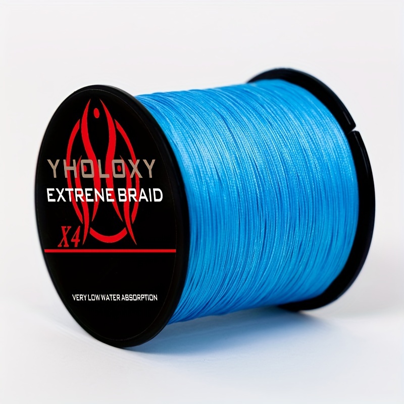 4-Strand Multifilament PE Anti-abrasion Braided Fishing Line, 300m/984.25ft  6-100lbs Fishing Line For Long Casting