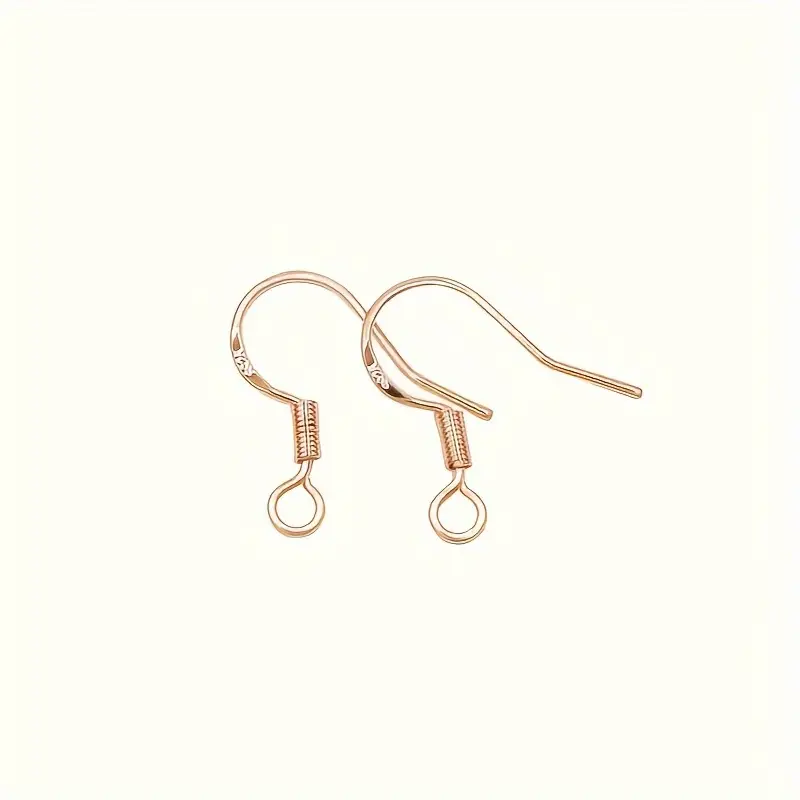 925 Sterling Silver Earring Hooks 200 Pcs, Hypoallergenic Earring Hooks for Jewelry Making, Fish Hook Earrings Making Kit, DIY Earring Findings