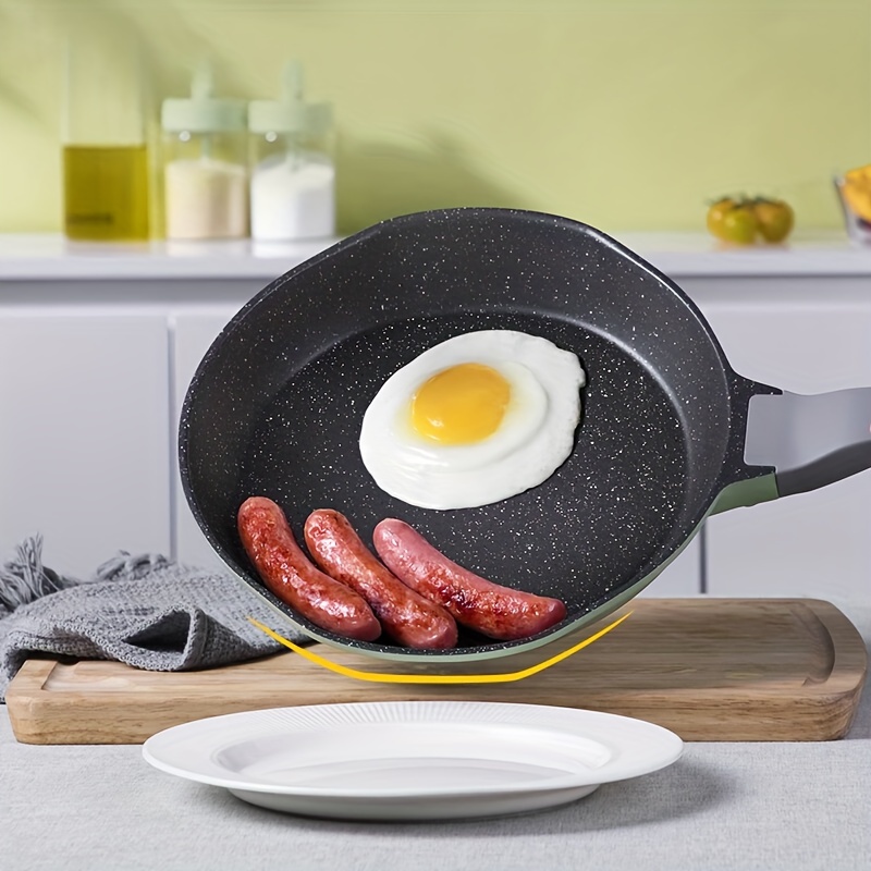 Nonstick Frying Pan, Aluminum Non-stick Skillet, Egg Fry Pan, Omelet Pan,  Wok Pan, For Gas Stove Top And Induction Cooker, Kitchen Utensils, Kitchen  Gadgets, Kitchen Accessories - Temu