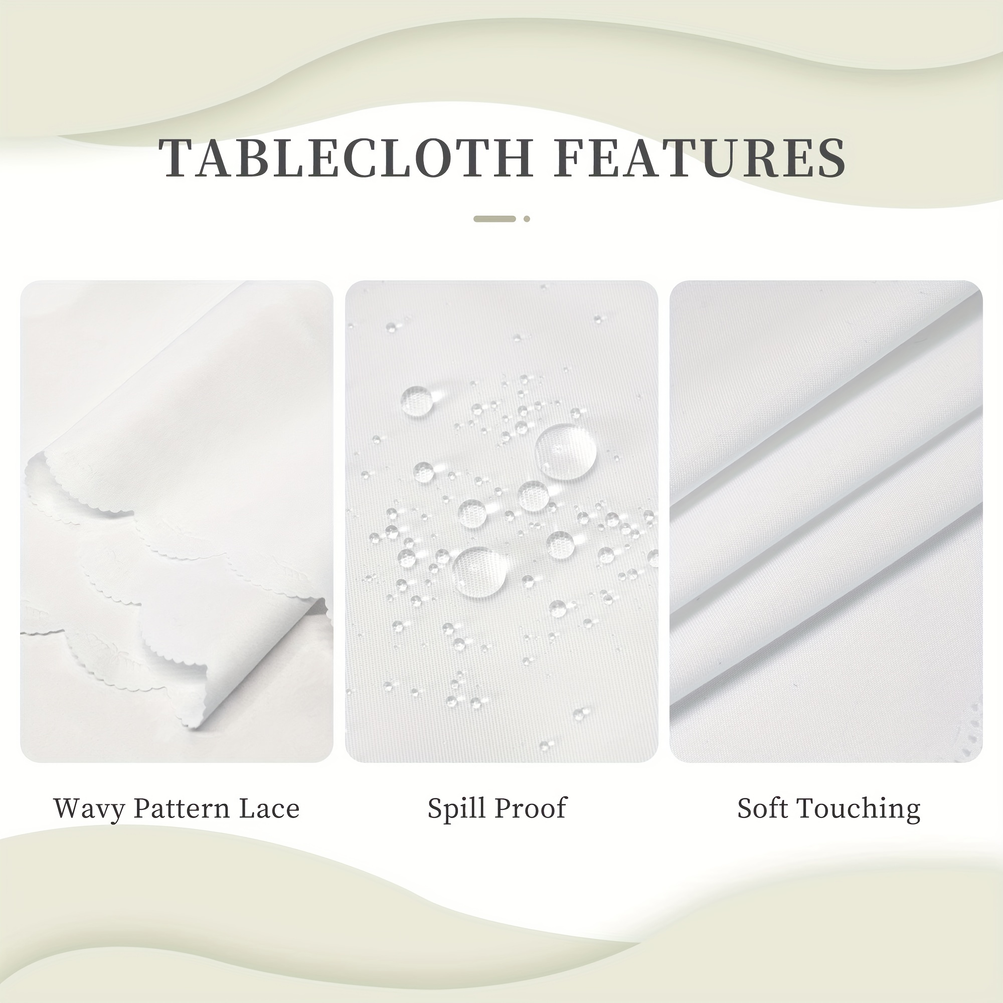 Fall Series Polyester Tablecloth Autumn Pumpkin Table Cloth