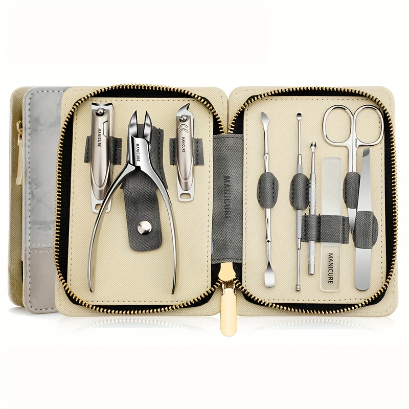 Manicure Set Stainless Steel Nail Clippers Beauty Tool - Temu