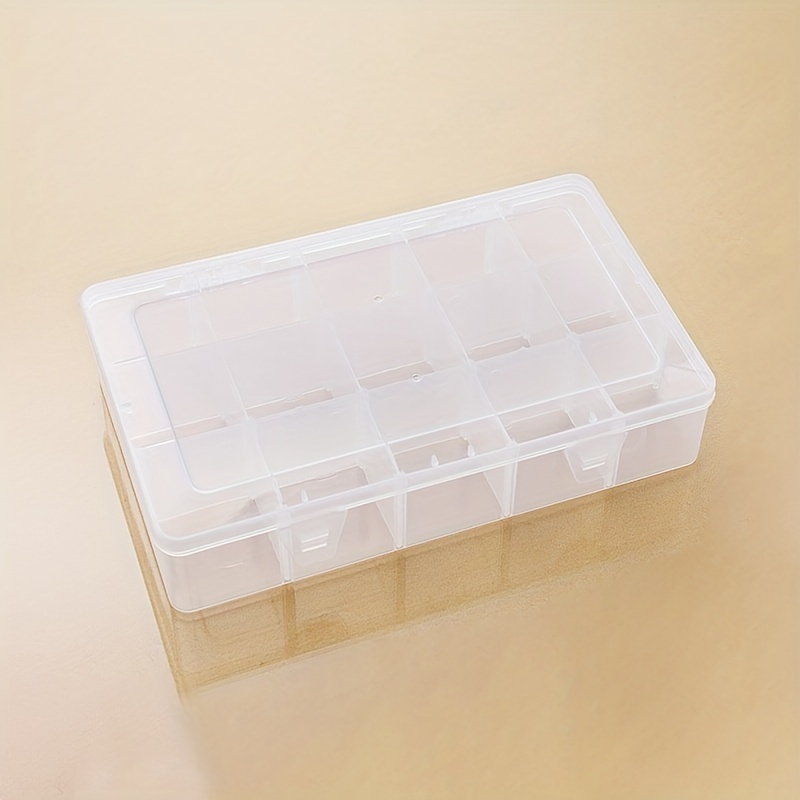 Transparent Plastic Jewelry Accessories Storage Box - Temu