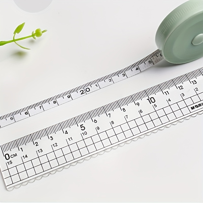 Soft Retractable Double Scales Tape Measure, Measuring Tape For Body Sewing  Fabric Tailor Cloth Knitting Craft Home Measurements - Temu