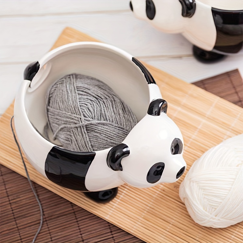 Cute Cat Butt Yarn Bowl Decoration Knitting Yarn Bowl Crochet Yarn