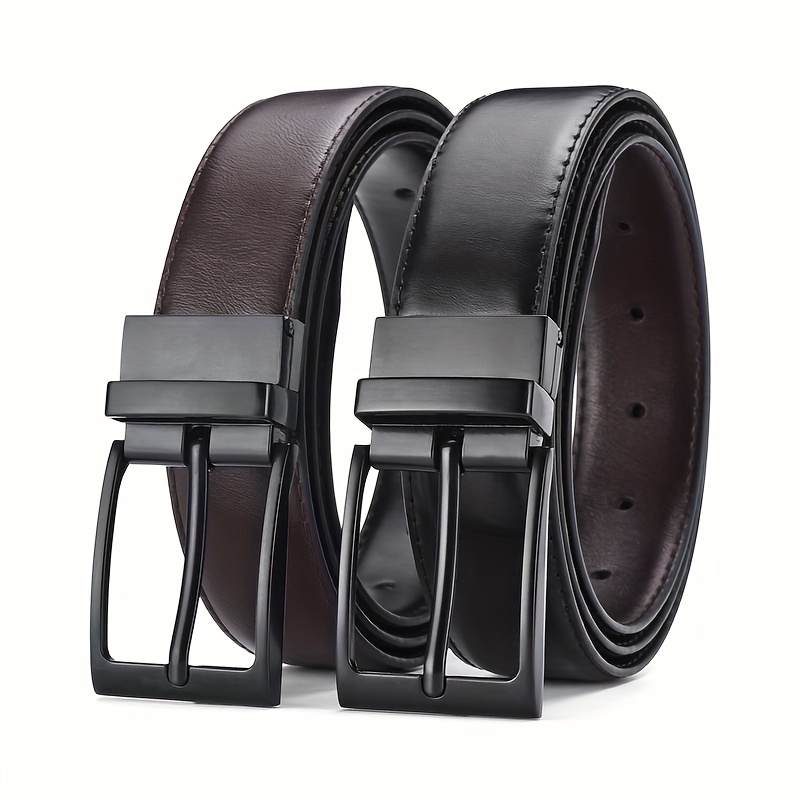 Automatic Buckle Wholesale Belt Factory OEM Genuine Leather Men′ S