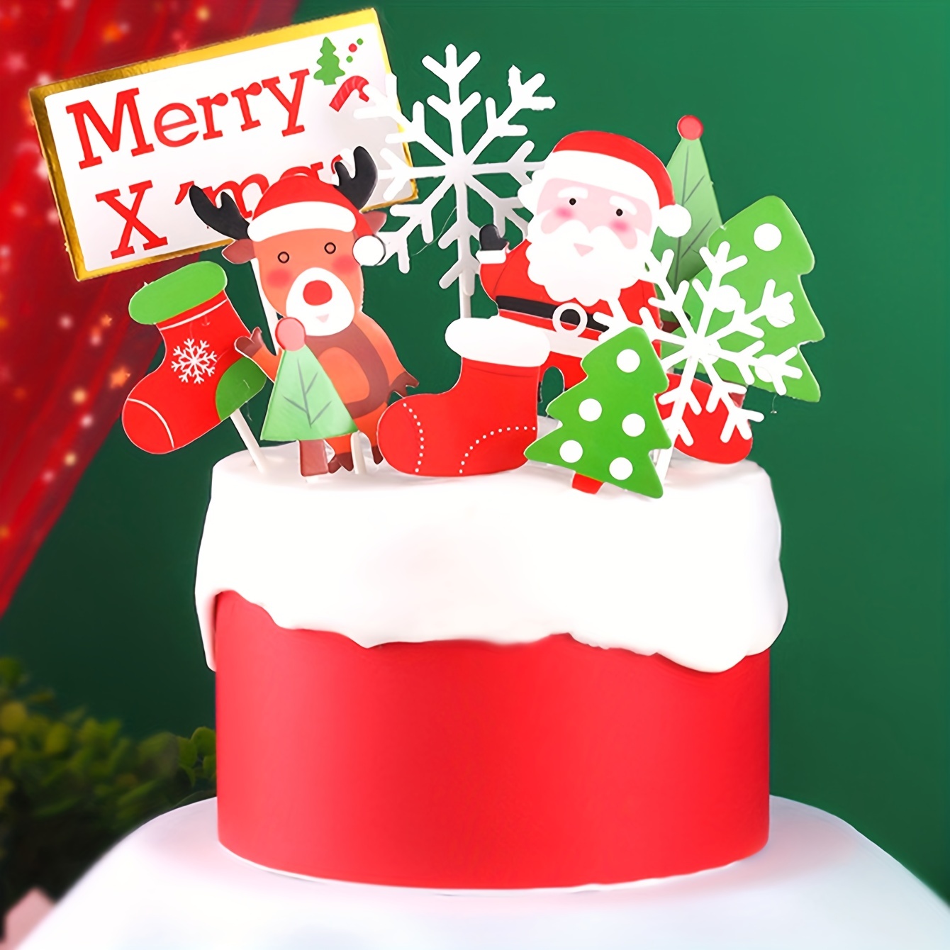 Best Santa Christmas Cake Tutorials - Santa claus Cakes