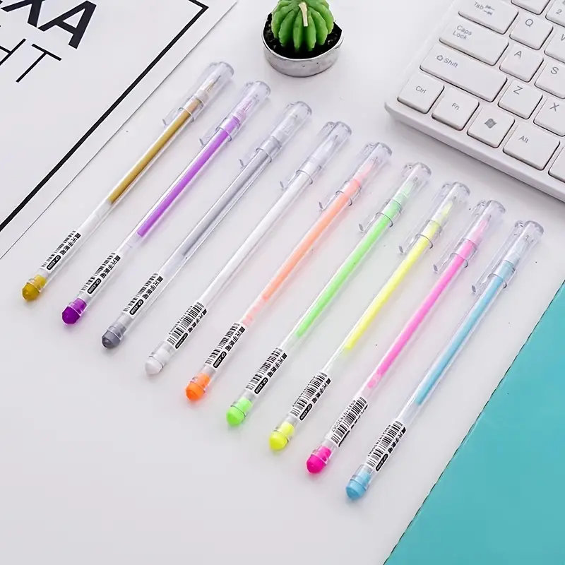 Colorful Stationery Set: Black & White Paper Notepad, Colorful Doodle Pens,  And More! - Temu United Arab Emirates