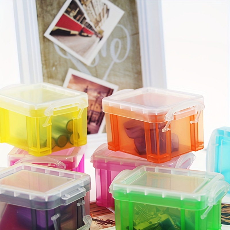 Diy Jewelry Organizer Box Clear Plastic Storage Container - Temu