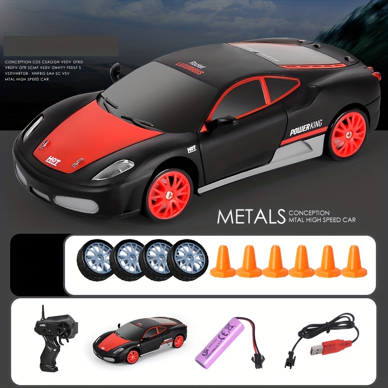 2.4G Control Remoto Drift RC Coche 4WD 3.7V 500MAH RC Drift - Temu