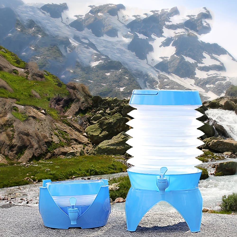 Folding Water Bucket, Collapsible Water Container With Spigot, Water Storage  Carrier Bucket Large Capacity For Outdoor Hiking Hurricane & Emergency  Survival Kit, Bpa Free Water Storage Jug, Portable Foldable Canteen - Temu
