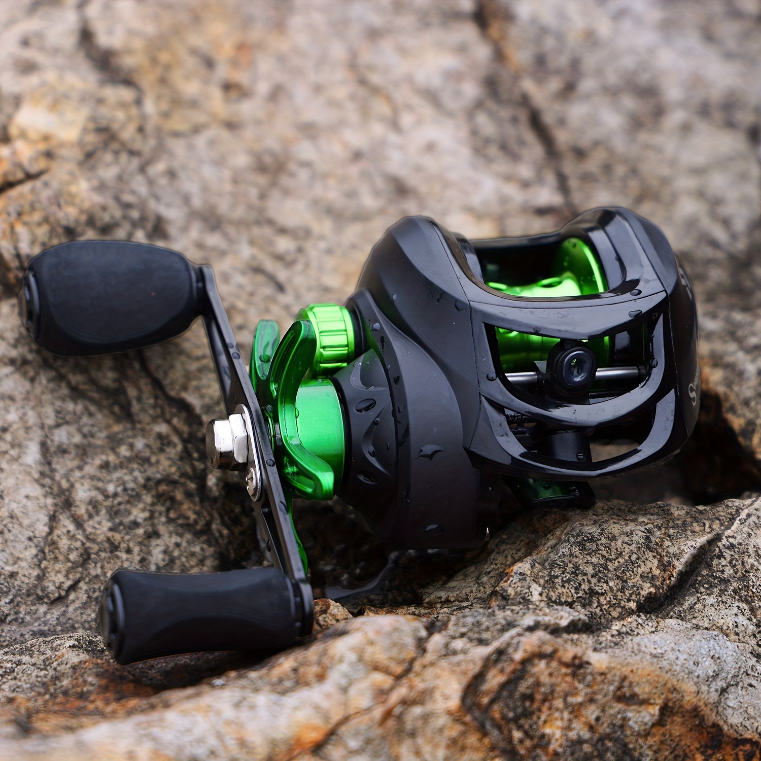 Green Bait Casting Reel Stainless Steel Fishing Reel With Main