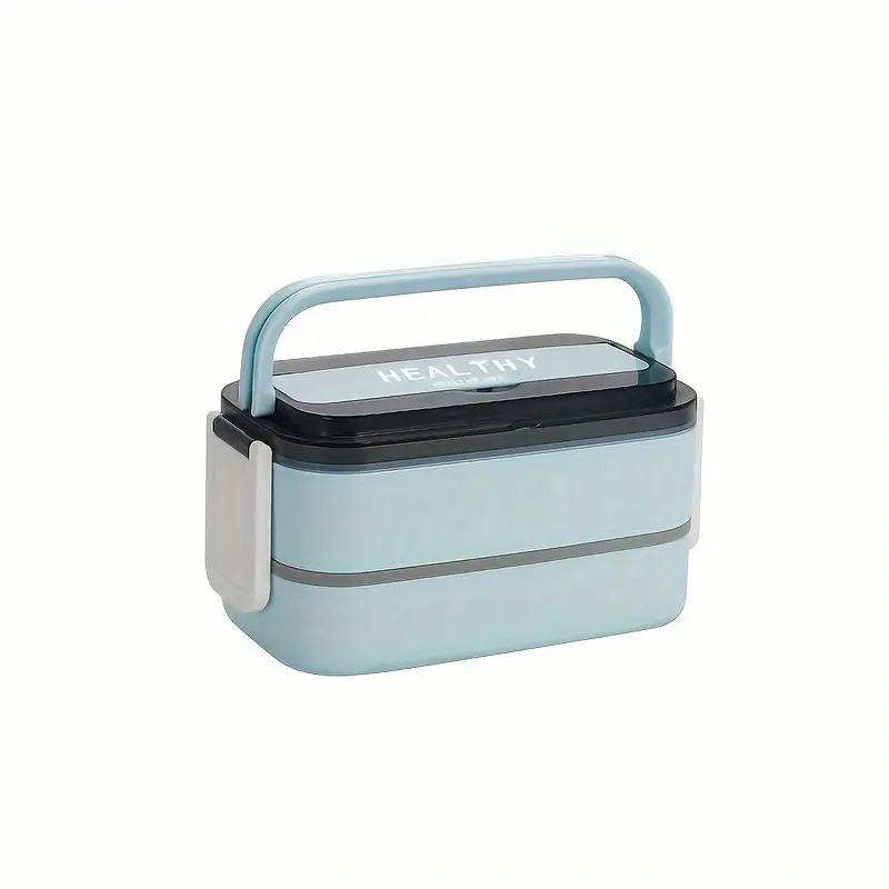 Portable Insulated Lunch Container Set Stackable Bento Lunch Box Stain –  Asgora