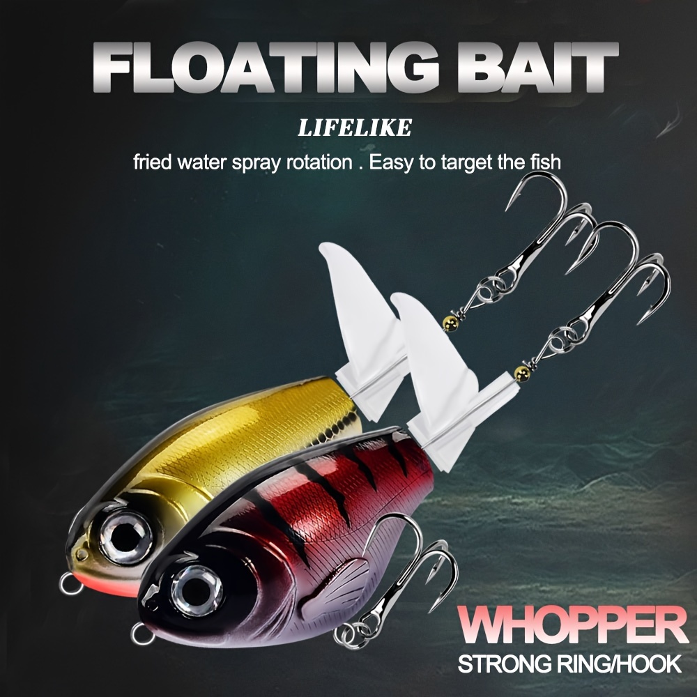 Whopper Plopper 10cm/13.5g Topwater Floating Fishing Lures