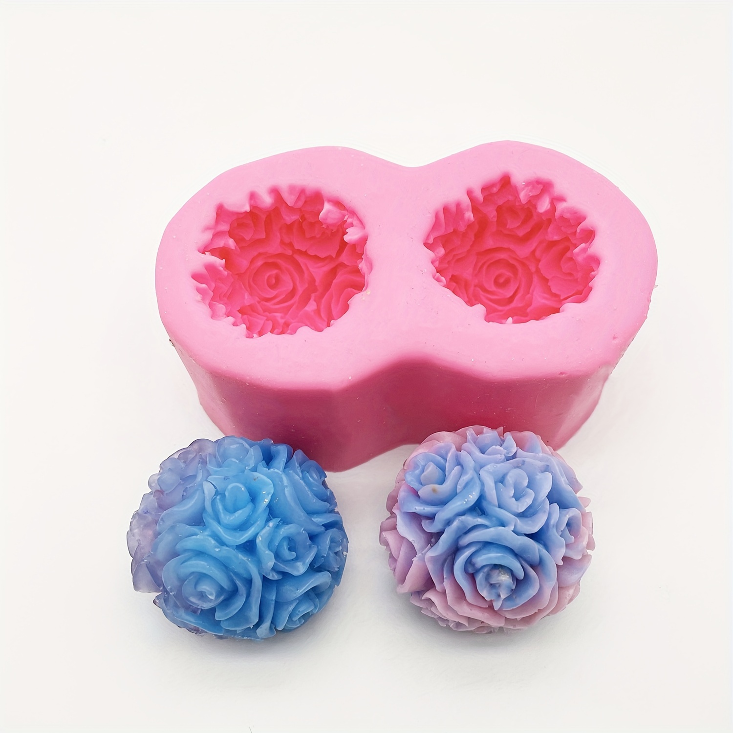 Nuove Palline Fiori Stampo Candele Artigianato In Silicone - Temu Italy