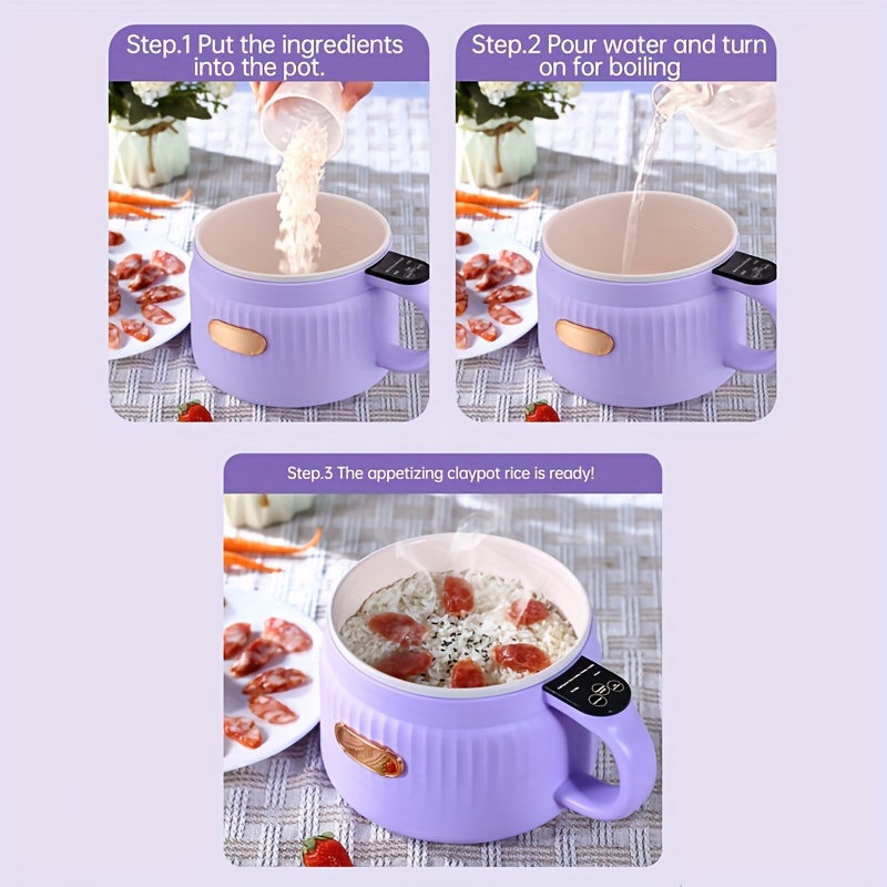 Miniature Real Working Rice Cooker in Pink | Mini Cooking Shop