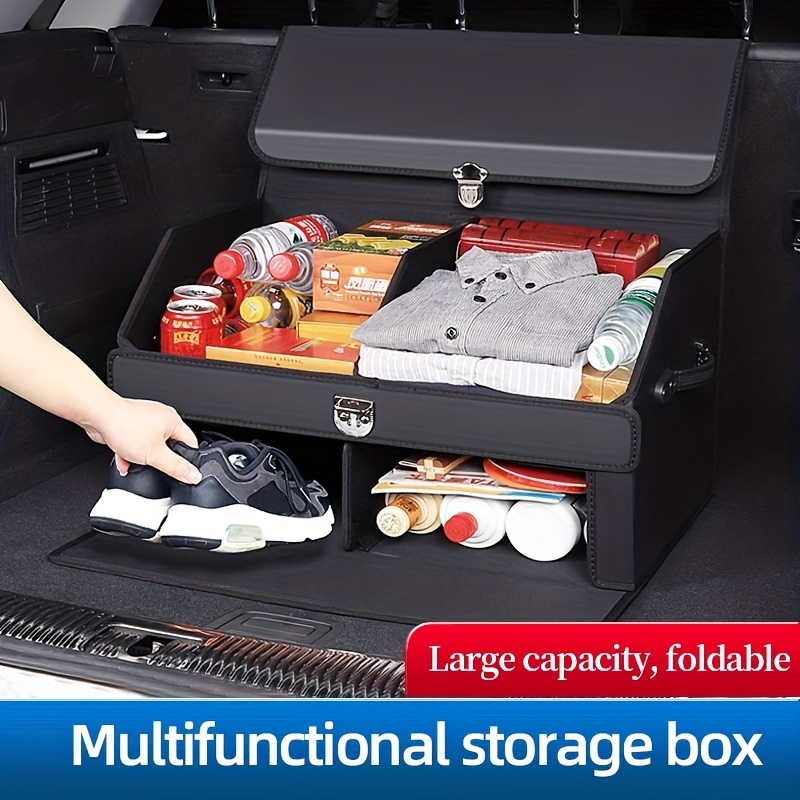 Multifunctional Car Storage Box Large Capacity Foldable - Temu Austria