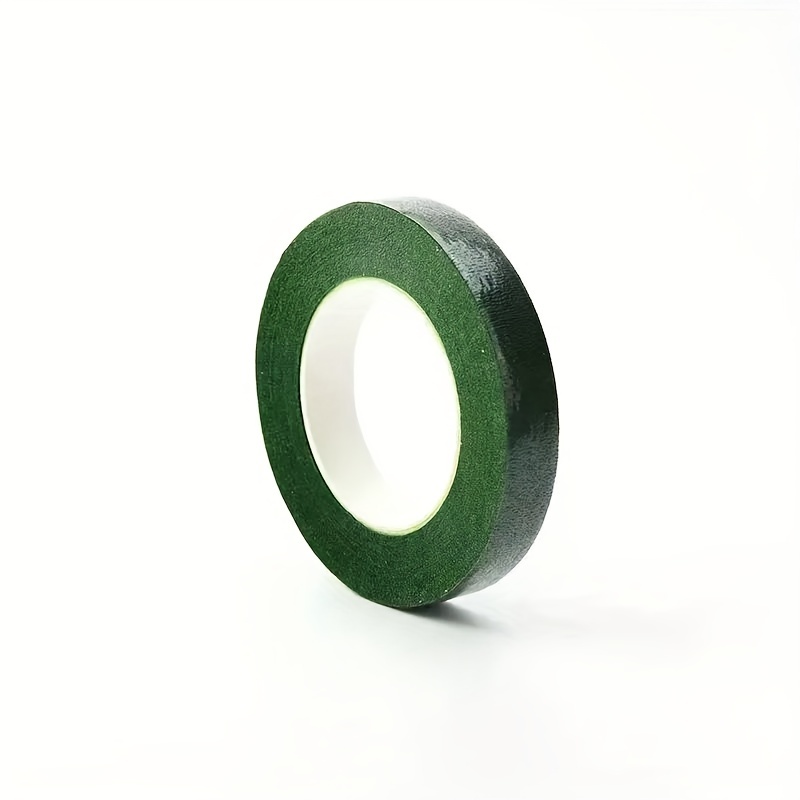 1/2pcs 30 Yard 12mm Self-adhesive Bouquet Floral Stem Tape Artificial Flower  Stamen Wrapping Florist Green Tapes Flower Supplies